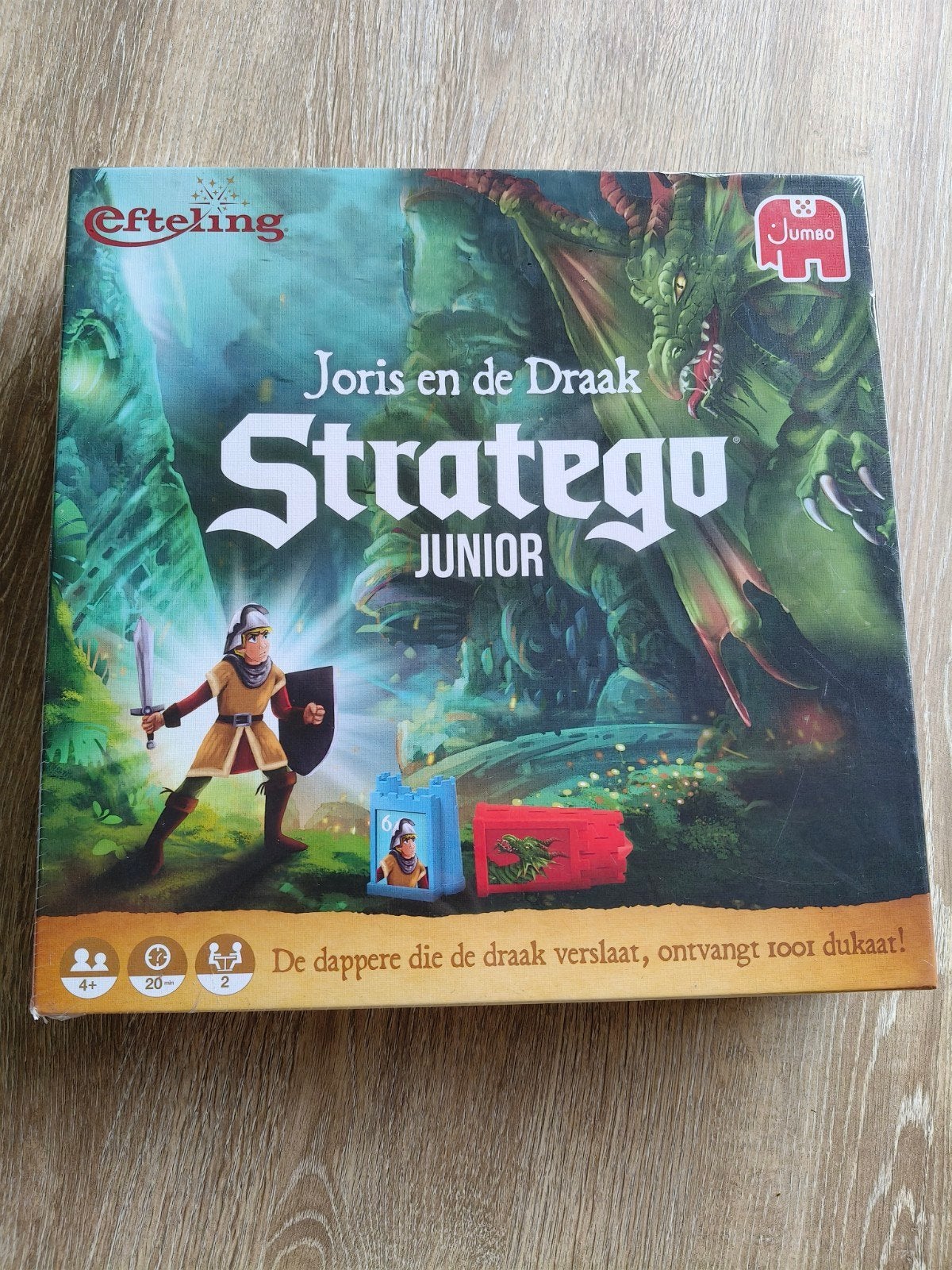 Nieuw! Efteling Joris en de draak stratego, Ophalen of Verzenden, Nieuw