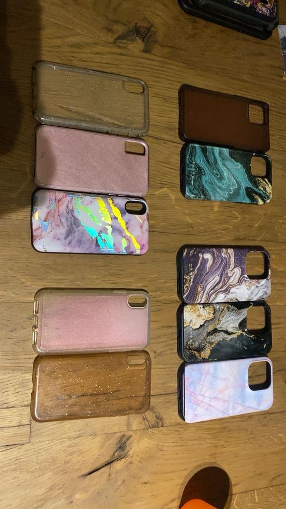 Telefoonhoesjes, sommige van Burga, Ophalen, Gebruikt, Hoesje of Tasje