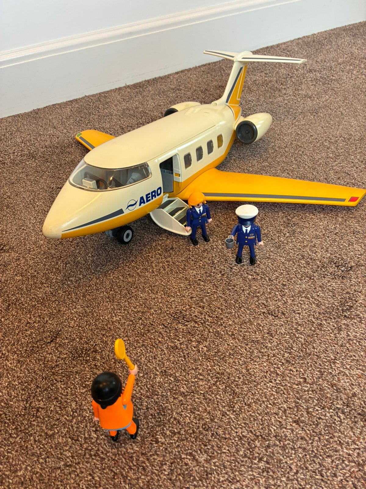 Playmobil airplane 3185, Ophalen of Verzenden, Zo goed als nieuw