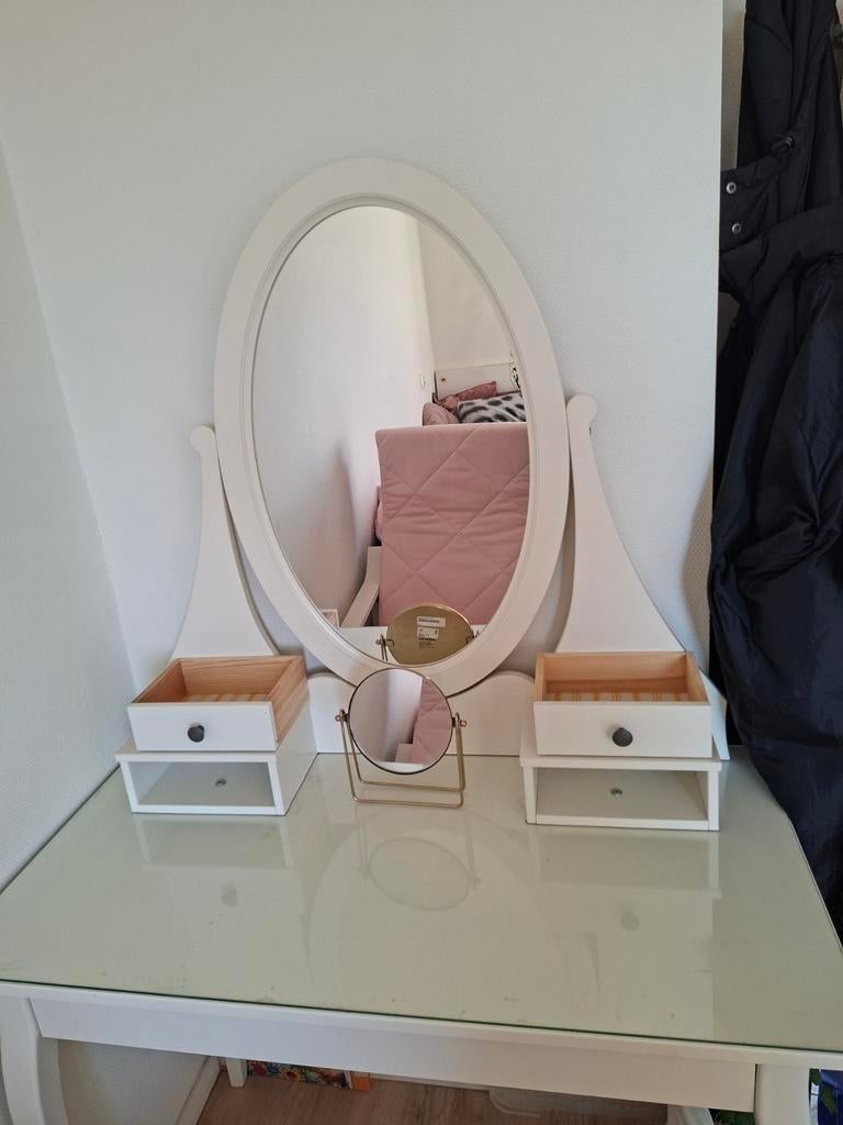 IKEA Salon Tafel met Spiegels, Gebruikt, 100 tot 150 cm, Ophalen of Verzenden, 100 tot 125 cm
