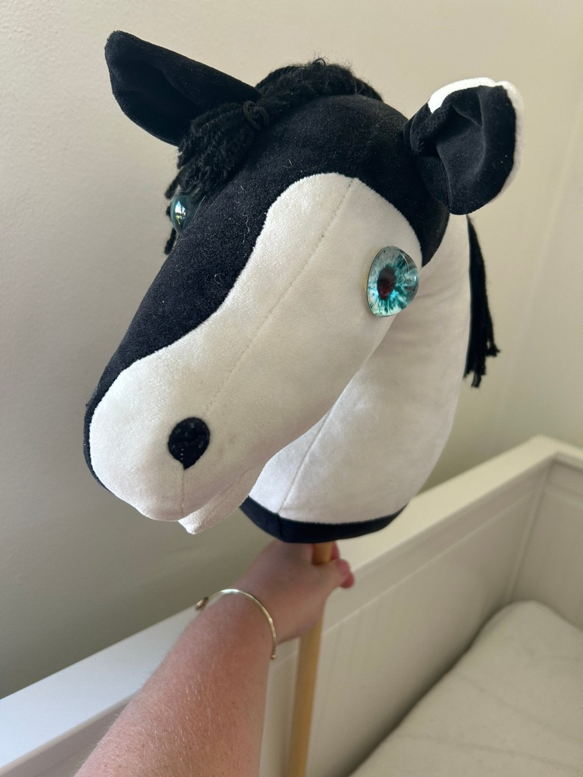 Hobby horse, Ophalen, Gebruikt