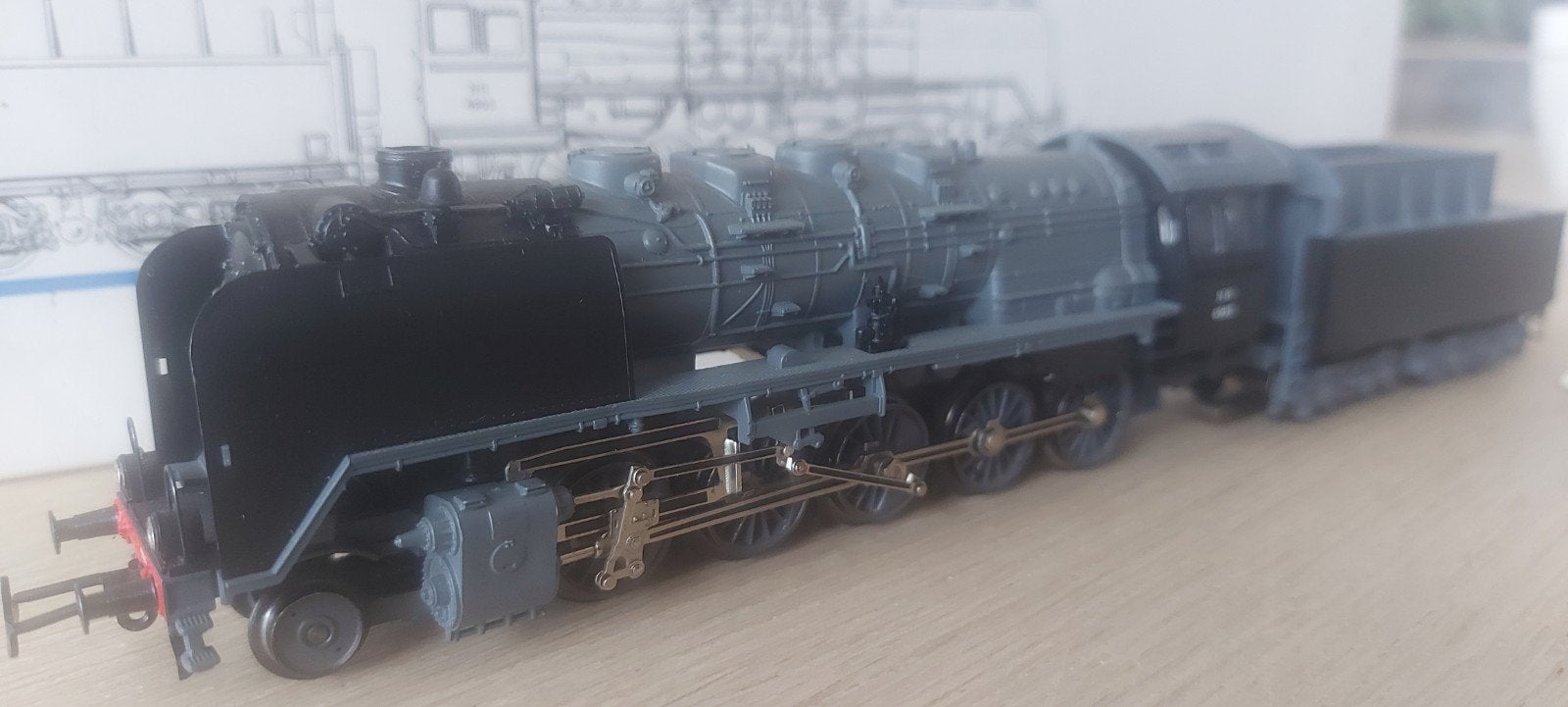 Märklin NS 4903 stoomloc artnr 3419 in ovp, Wisselstroom, Locomotief, Ophalen of Verzenden, Märklin