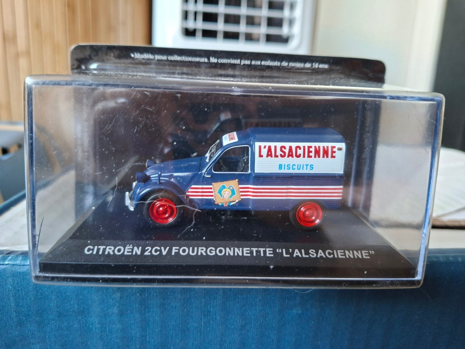 Modelauto Citroën 2CV Fourgonnette L "Alsacienne", Ophalen of Verzenden, Auto, Overige merken