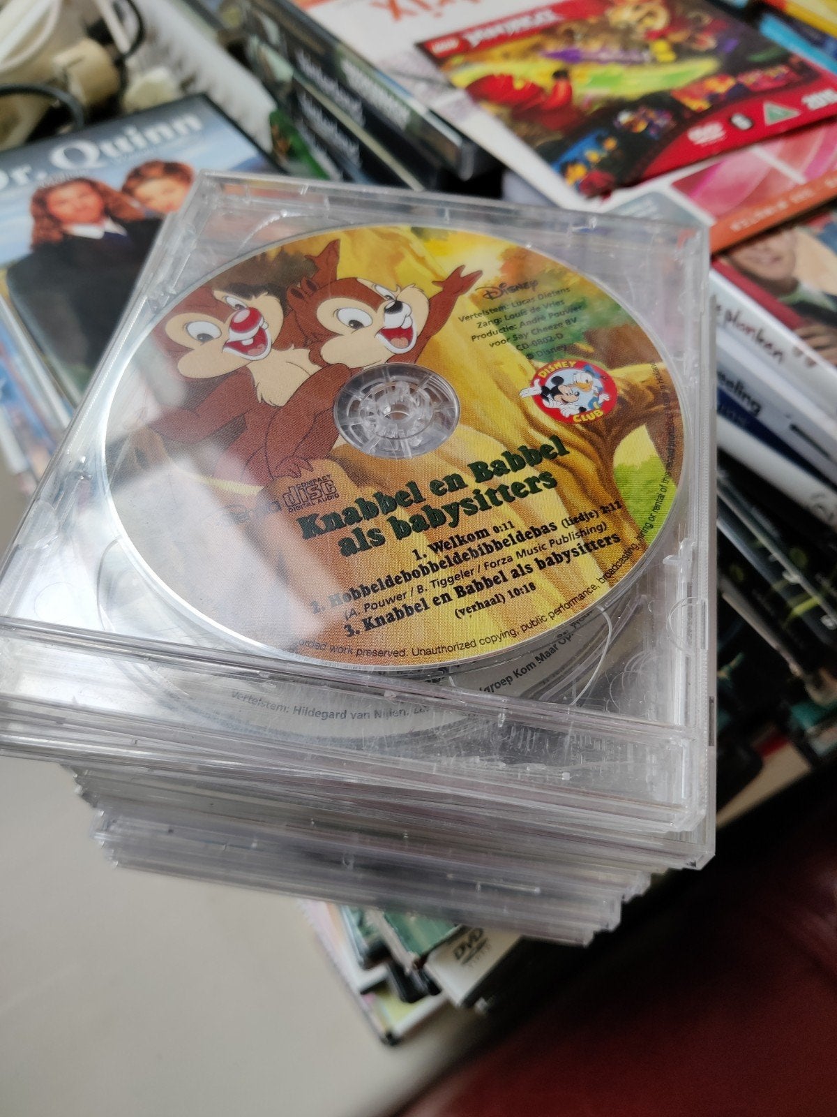 Disney dvd's 10 stuks, Ophalen of Verzenden, Gebruikt, Verhaal of Sprookje, 6 tot 9 jaar