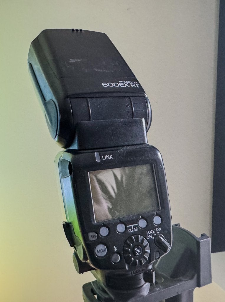 CANON SPEEDLITE 600EX-RT FLITSER in goede staat, Ophalen of Verzenden, Gebruikt, Canon