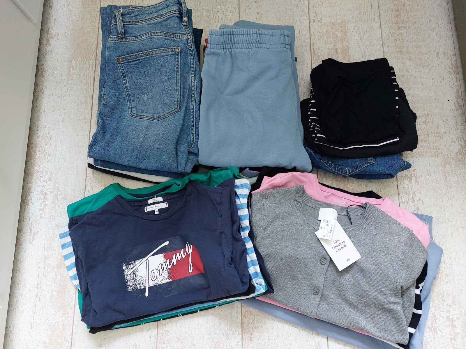 Kledingpakket meiden 23 stuks XS. o.a Tommy Hilfiger, Cortes, Ophalen of Verzenden, Gedragen, Maat 34 (XS) of kleiner