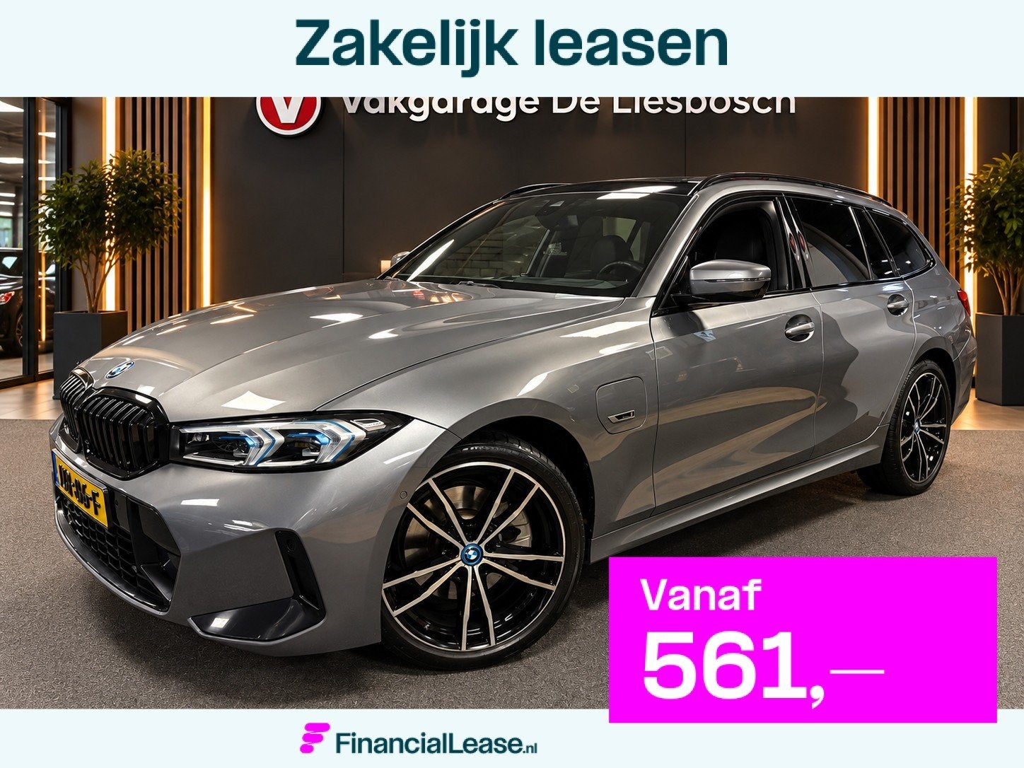 BMW 3-serie Touring 330e xDrive M-pakket facelift / Panorama, Gebruikt, 4 cilinders, Plug-in hybride, Vierwielaandrijving