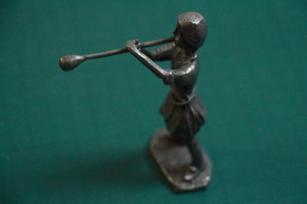 Tinnen glasblazer van Daalderop, Ophalen of Verzenden