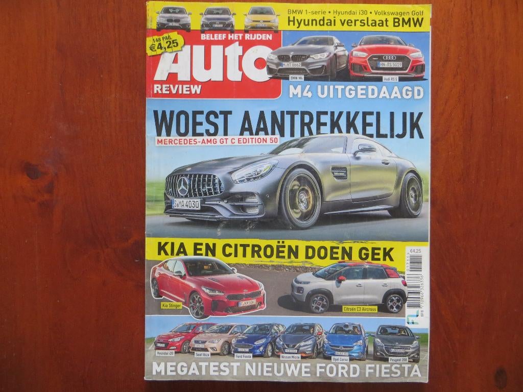 Auto Review 11 2017 BMW M4, Audi RS 5, BMW 1-serie, Hyundai, Ophalen of Verzenden, Zo goed als nieuw, BMW