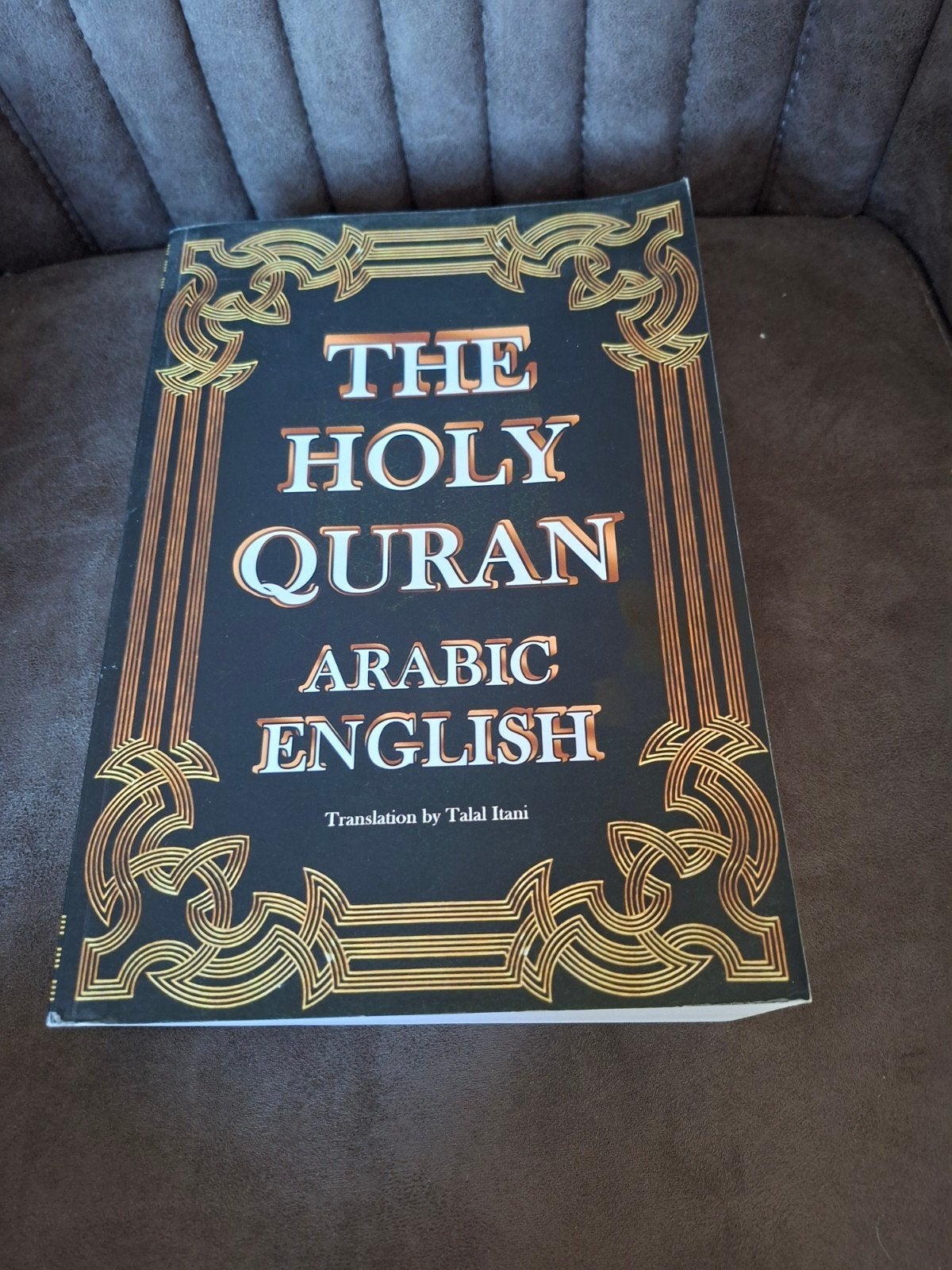 De Heilige Koran Arabisch Engels - Talal Itani Vertaling, Ophalen of Verzenden, Zo goed als nieuw, Talal Itani, Islam