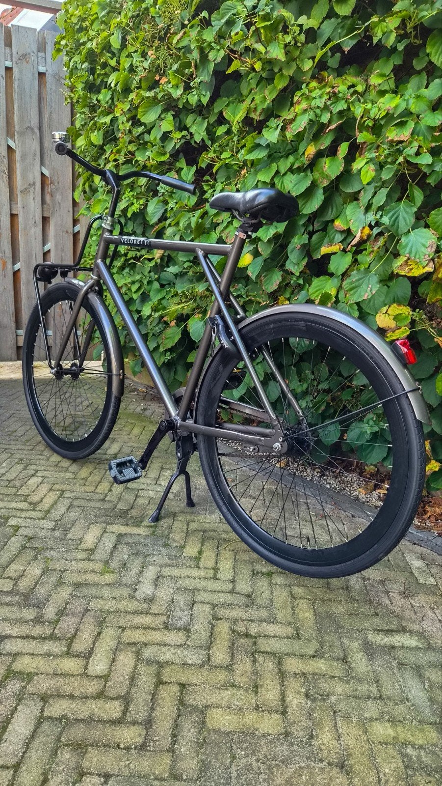 Veloretti Caféracer – zeer nette staat – voordrager, Terugtraprem, Zo goed als nieuw, 57 tot 61 cm, Ophalen