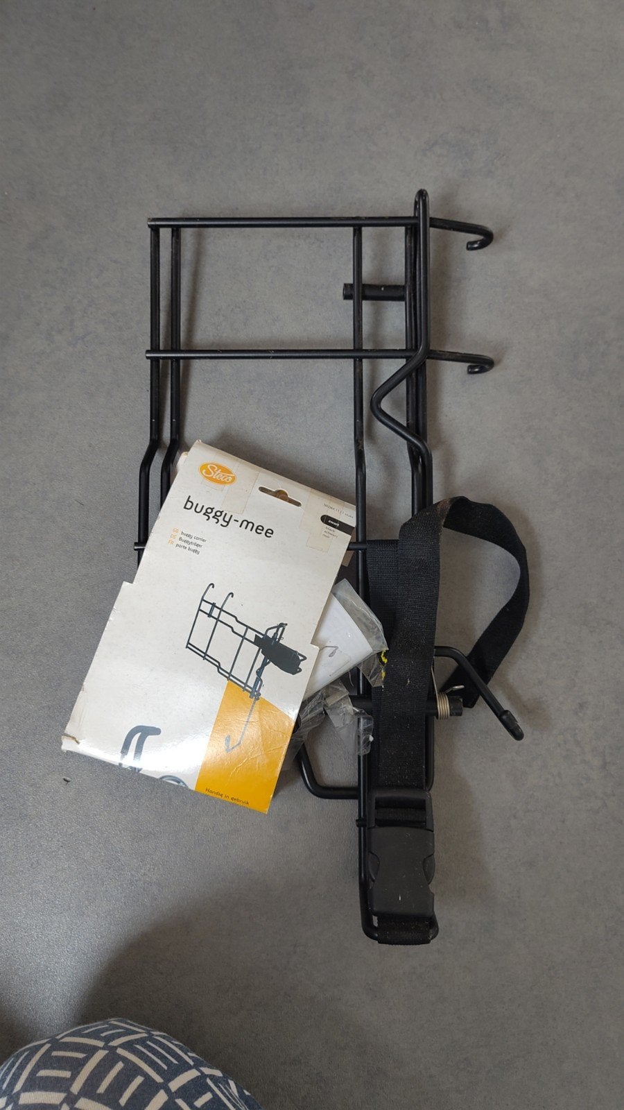 Steco Buggy-Mee fietsdrager voor buggy, Ophalen, Nieuw, Overige typen, Steco