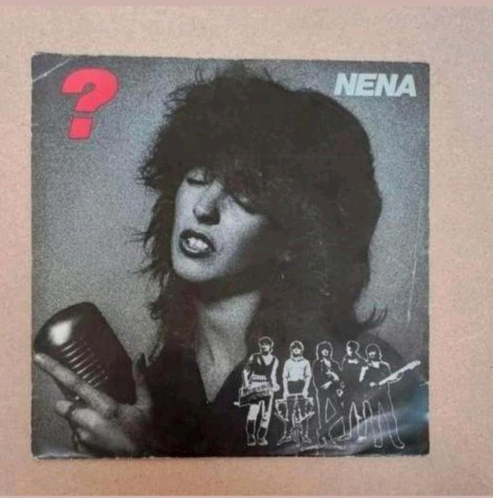 Nena - ?  (Fraggezeichen), Beschermende buitenhoes, Ophalen of Verzenden, Gebruikt, Pop