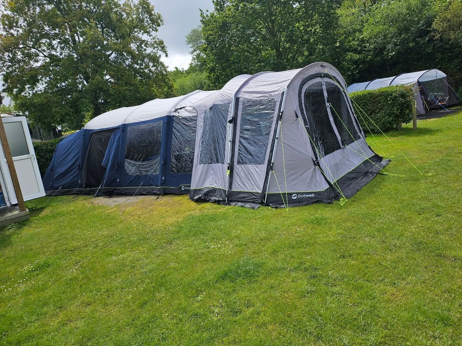 outwell Hayward Lake 6 ATC opblaasbare tent, Caravans en Kamperen, Tenten, Ophalen, Zo goed als nieuw