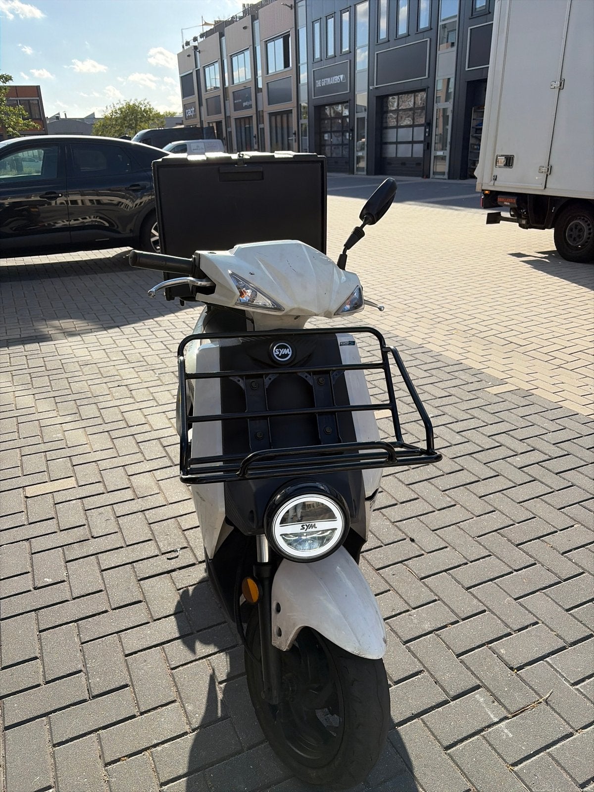 SYM X-Pro Bezorgscooter met Grote Bezorgbox, Ophalen, Gebruikt, Benzine, SYM