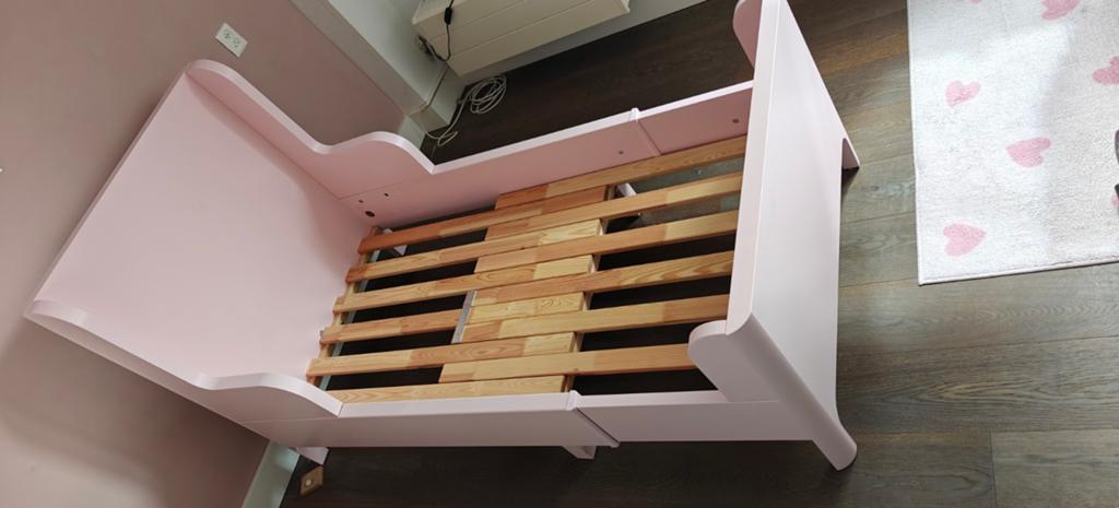 Ikea meegroeibed, Kinderen en Baby's, Kinderkamer | Bedden, 85 tot 100 cm, Gebruikt, 180 cm of meer, Ophalen