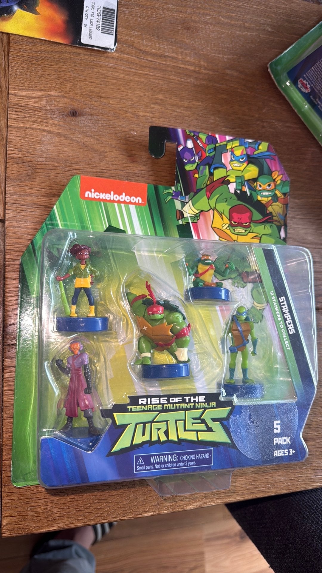 Ninja turtles stampers, Ophalen of Verzenden, Zo goed als nieuw