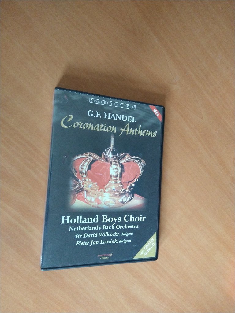 DVD Holland Boys Choir - G.F. Handel - Coronation Anthems, Alle leeftijden, Ophalen of Verzenden, Zo goed als nieuw