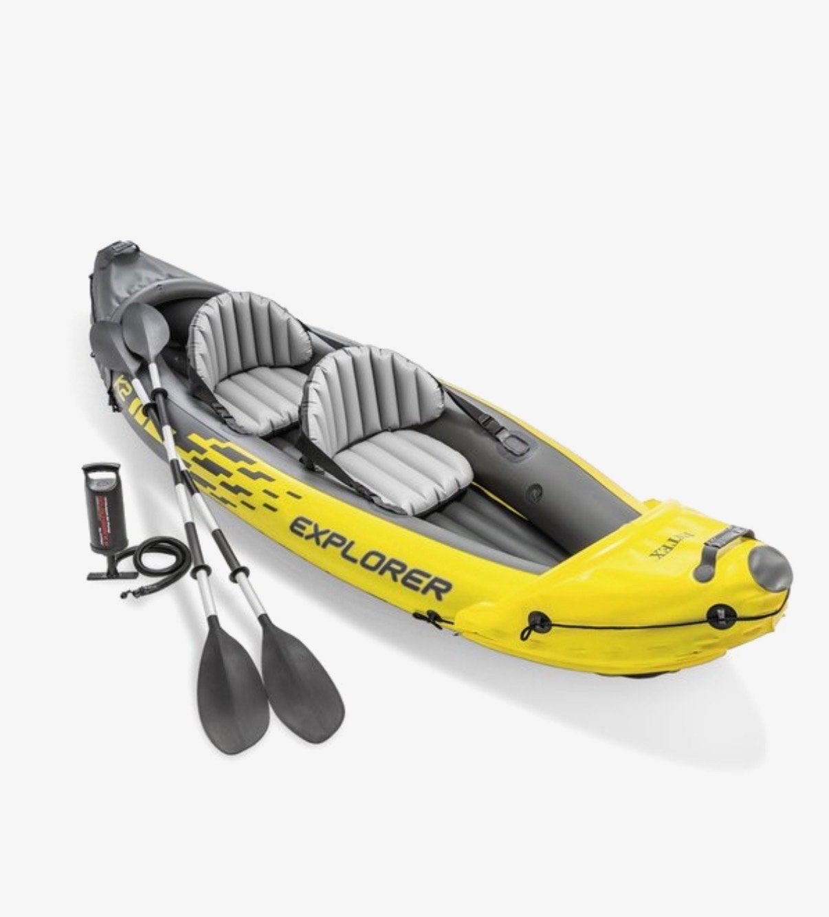 Intex Explorer K2 2-persoons opblaasbare kano, Ophalen of Verzenden, Opblaasbaar, Zo goed als nieuw, 2-persoons