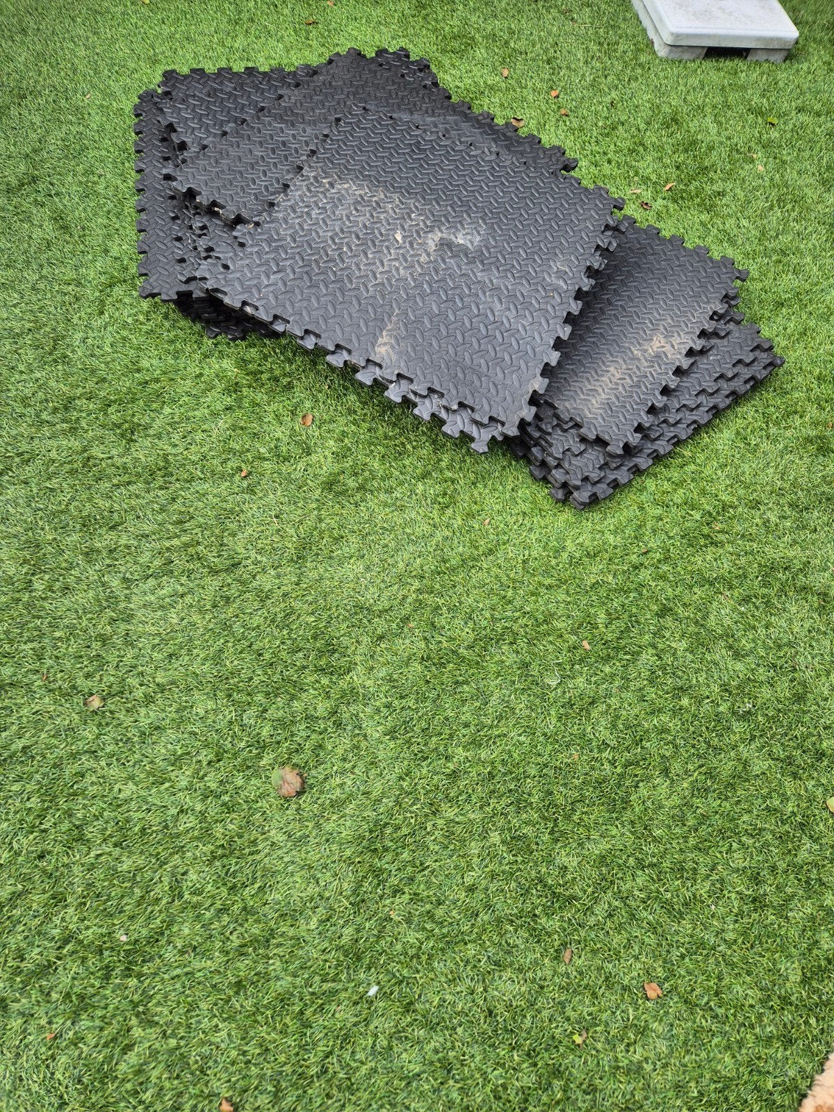 Foam tegels 21x + 9 halve 60x60 zwart, Ophalen, Nieuw