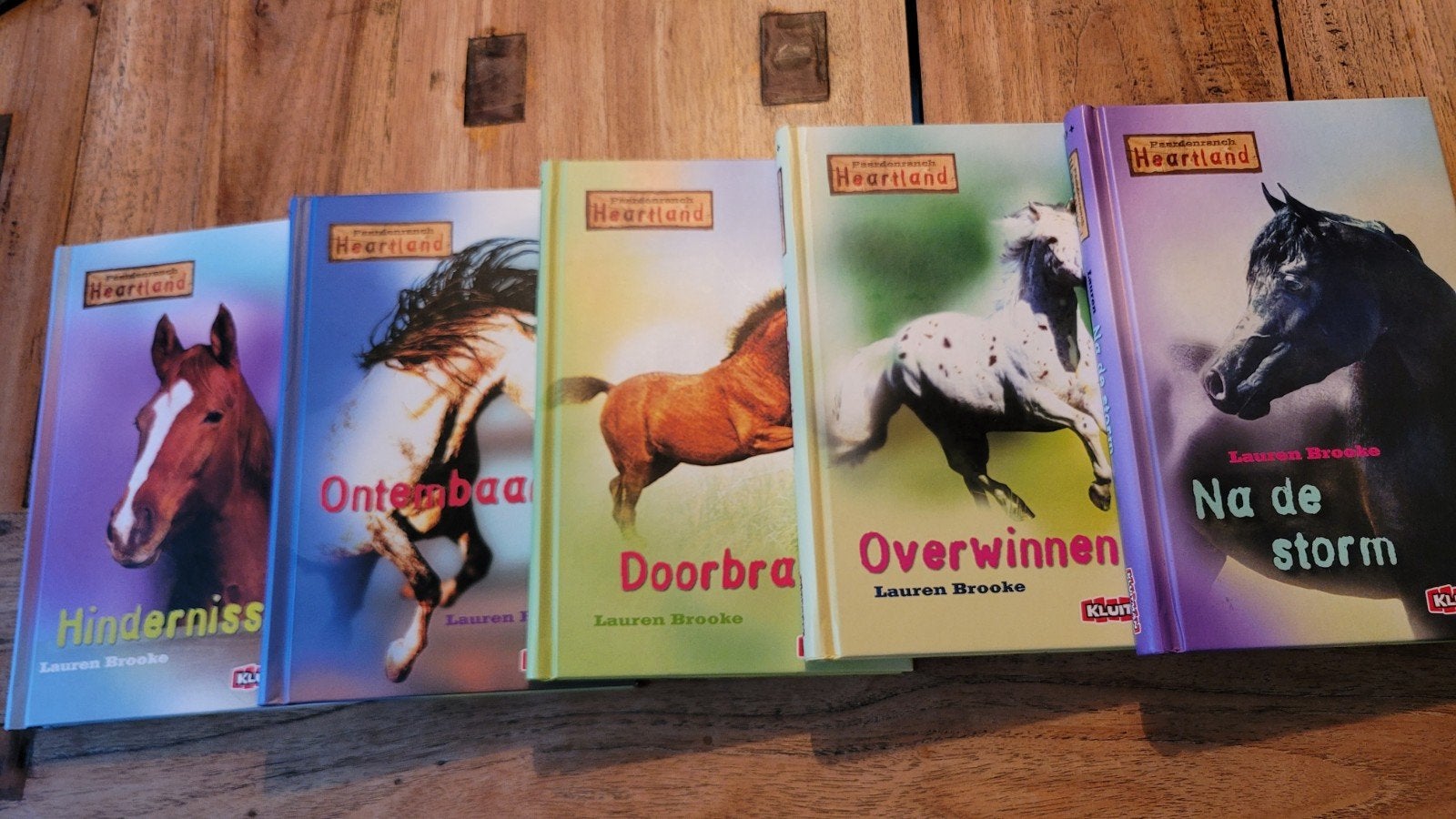 Heartland, Lauren Brooke 5 stuks als nieuw!, Ophalen, Zo goed als nieuw, Lauren Brooke