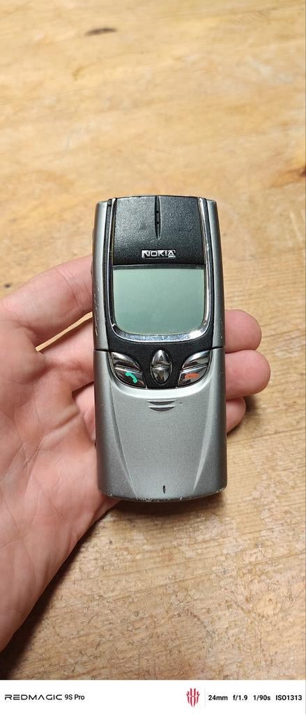 Nokia 8850 - Uitstekend werkende klassieker, Gebruikt, Schuifmodel, Geen camera, Fysiek toetsenbord