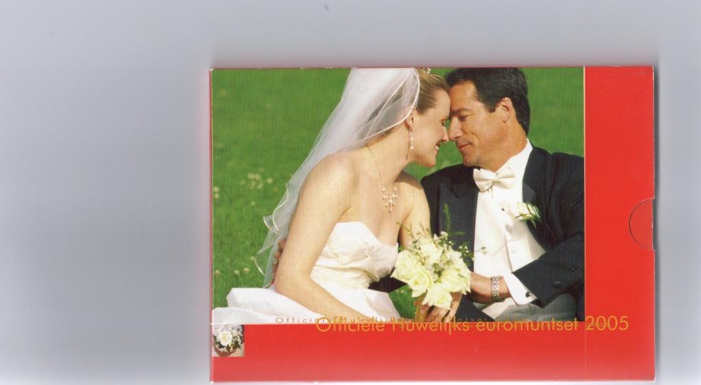 Huwelijksset 2005, Postzegels en Munten, Munten | Nederland, Verzenden, Koningin Beatrix, Euro's, Setje