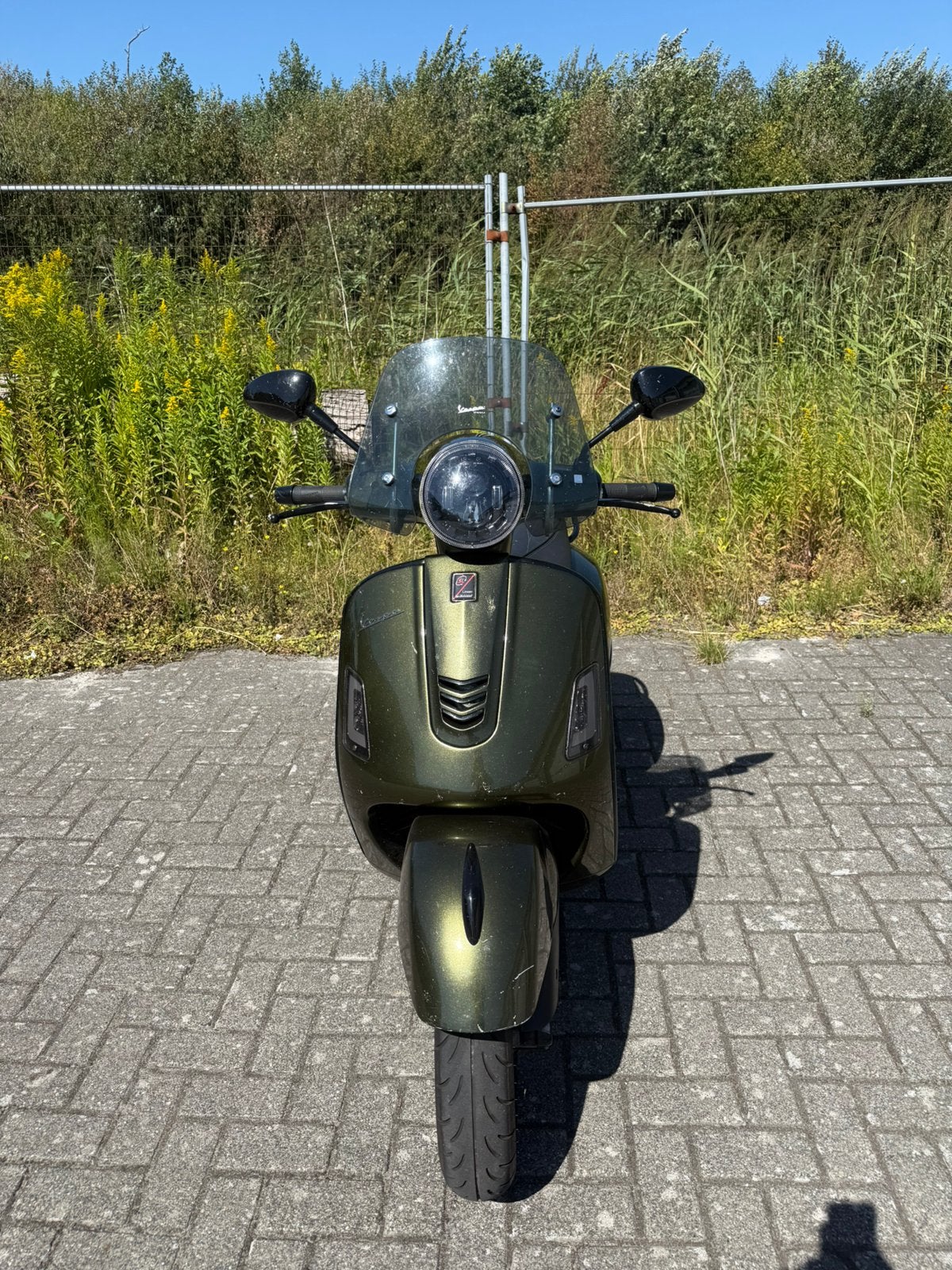 Vespa gts 300, Ophalen