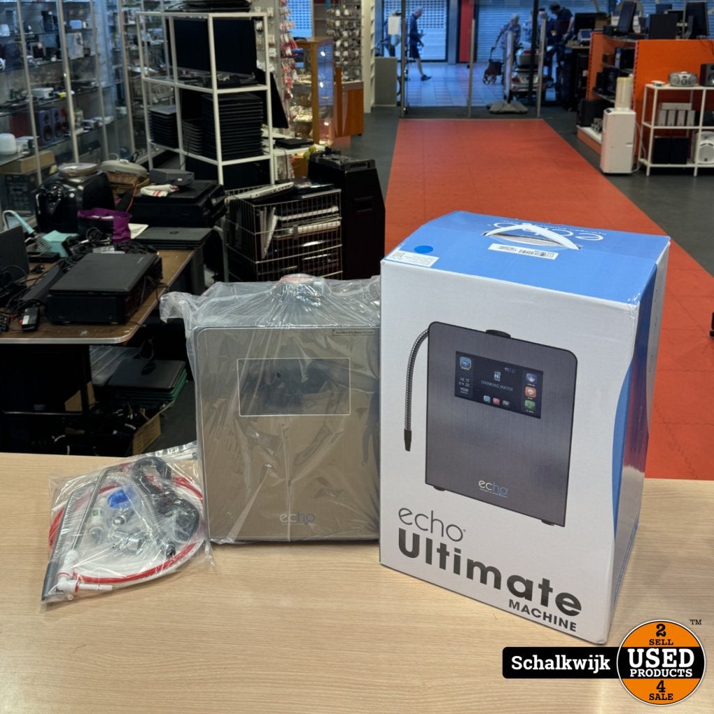Echo Ultimate machine nieuw in doos, Echo, Gebruikt, Support@echo.com, 400 Oakwood Road
Lake Zurich, IL 60047
USA