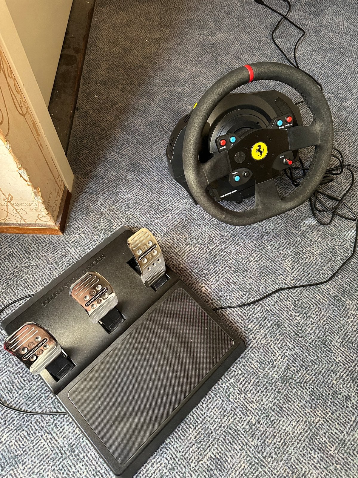 Playseat Evolution Alcantara & Thrustmaster T300 Ferrari, Ophalen, Overige merken, Gebruikt