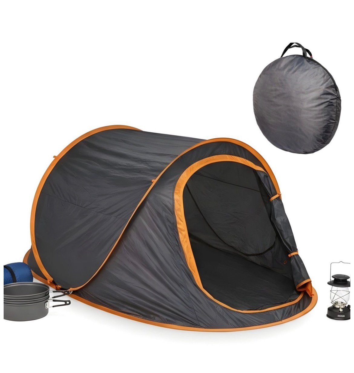 Pop up tent 2 persoons, Caravans en Kamperen, Ophalen of Verzenden, Zo goed als nieuw, Tot en met 2