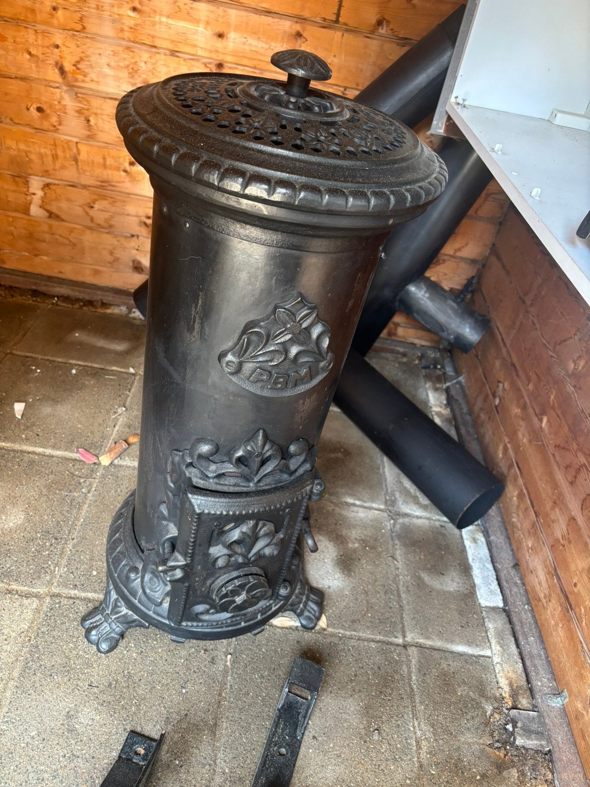 Allesbrander, Ophalen, Gebruikt, Gas, Gaskachel