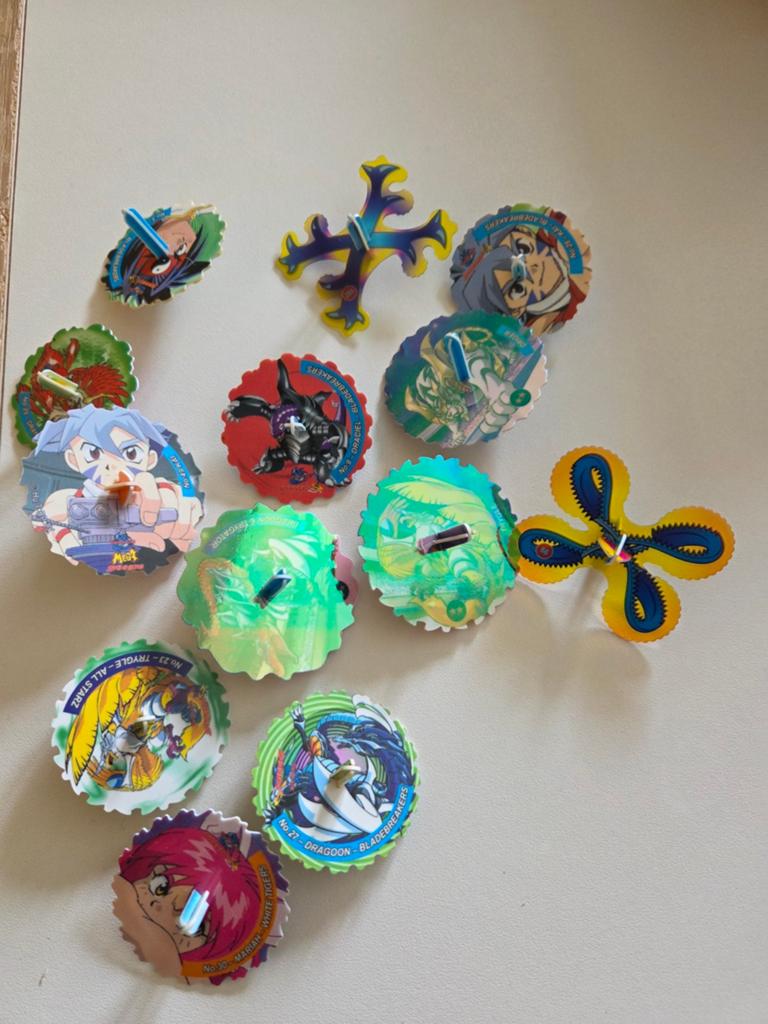 Beyblade Flippo's / Tazo's - Diverse Collectie, Verzamelen, Ophalen of Verzenden, Gebruikt
