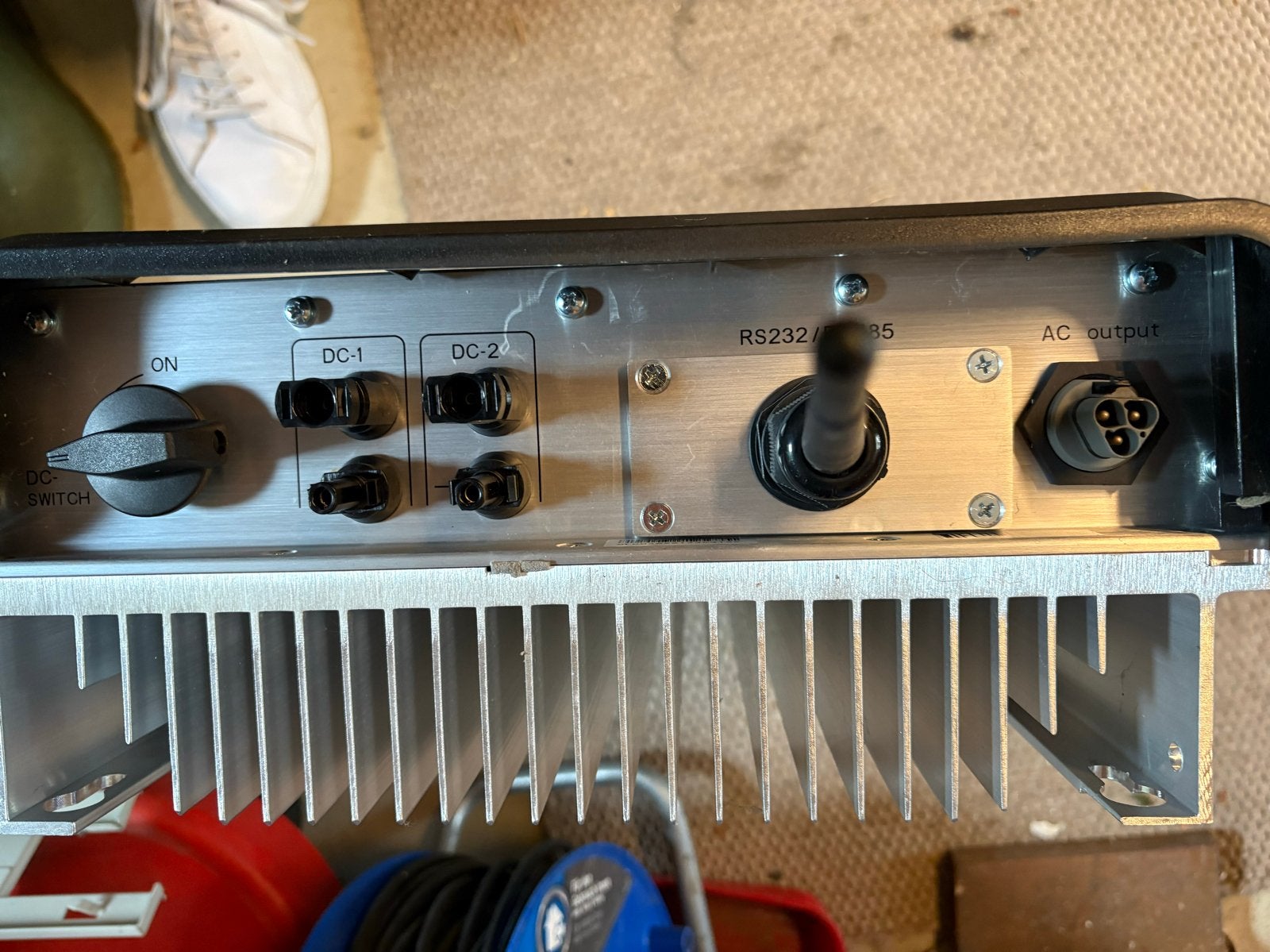 Omnik 4K TL 4400W  Omvormer Zonnepanelen (Wifi defect), Ophalen, Gebruikt, Overige typen