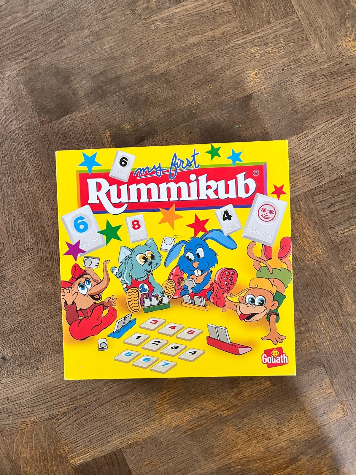 My First Rummikub - Leuk familiespel van Goliath, Drie of vier spelers, Ophalen of Verzenden, Gebruikt