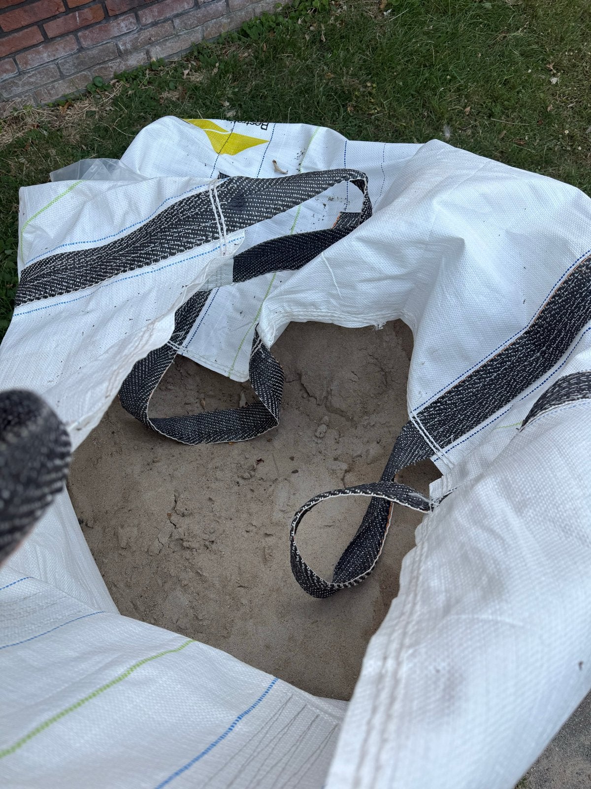 Ophoogzand / Straatzand in big bag, Ophalen, Zo goed als nieuw, Straatzand