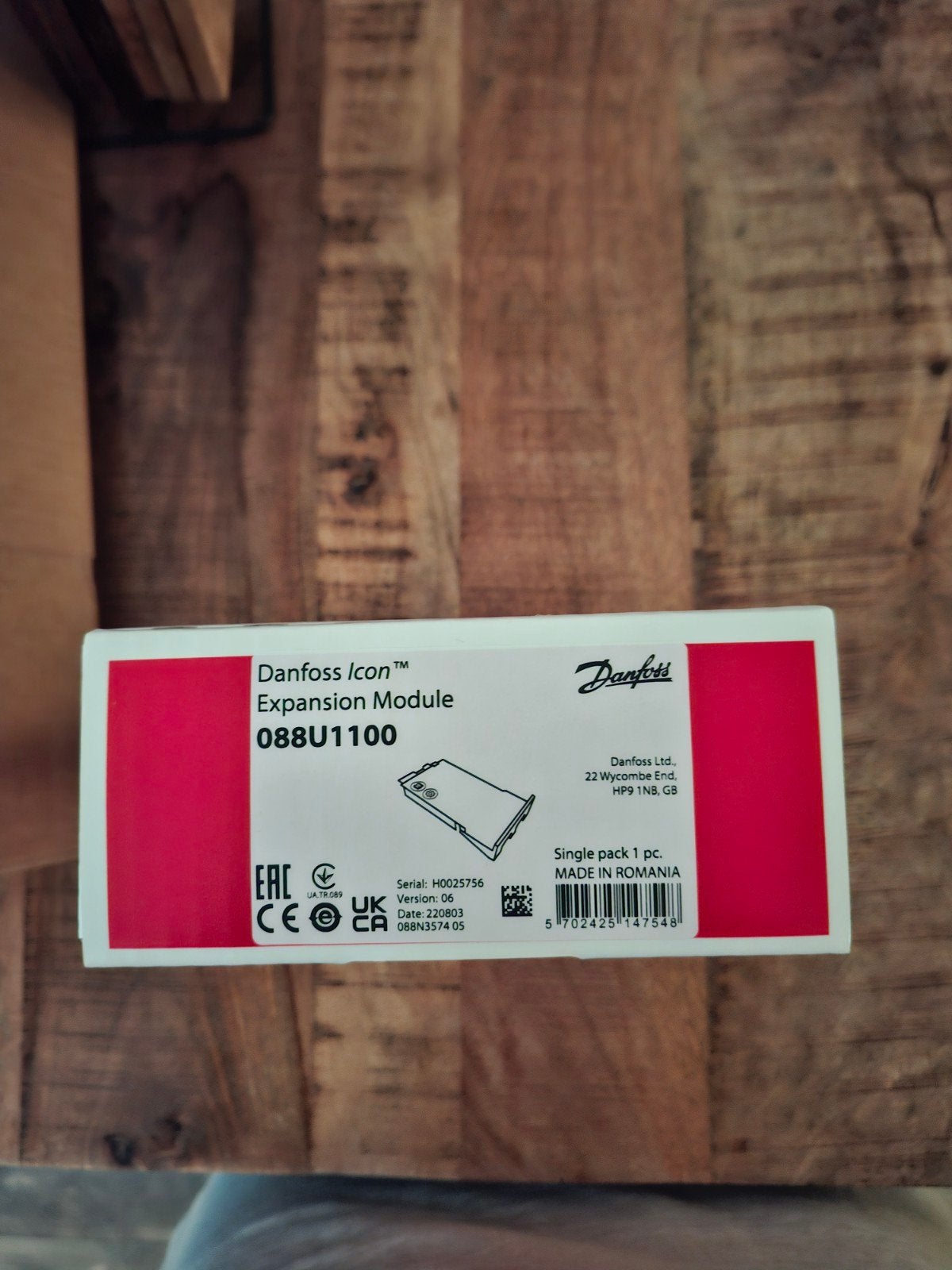 NIEUW Danfoss Icon Uitbreidingsmodule 088U1100, Ophalen of Verzenden