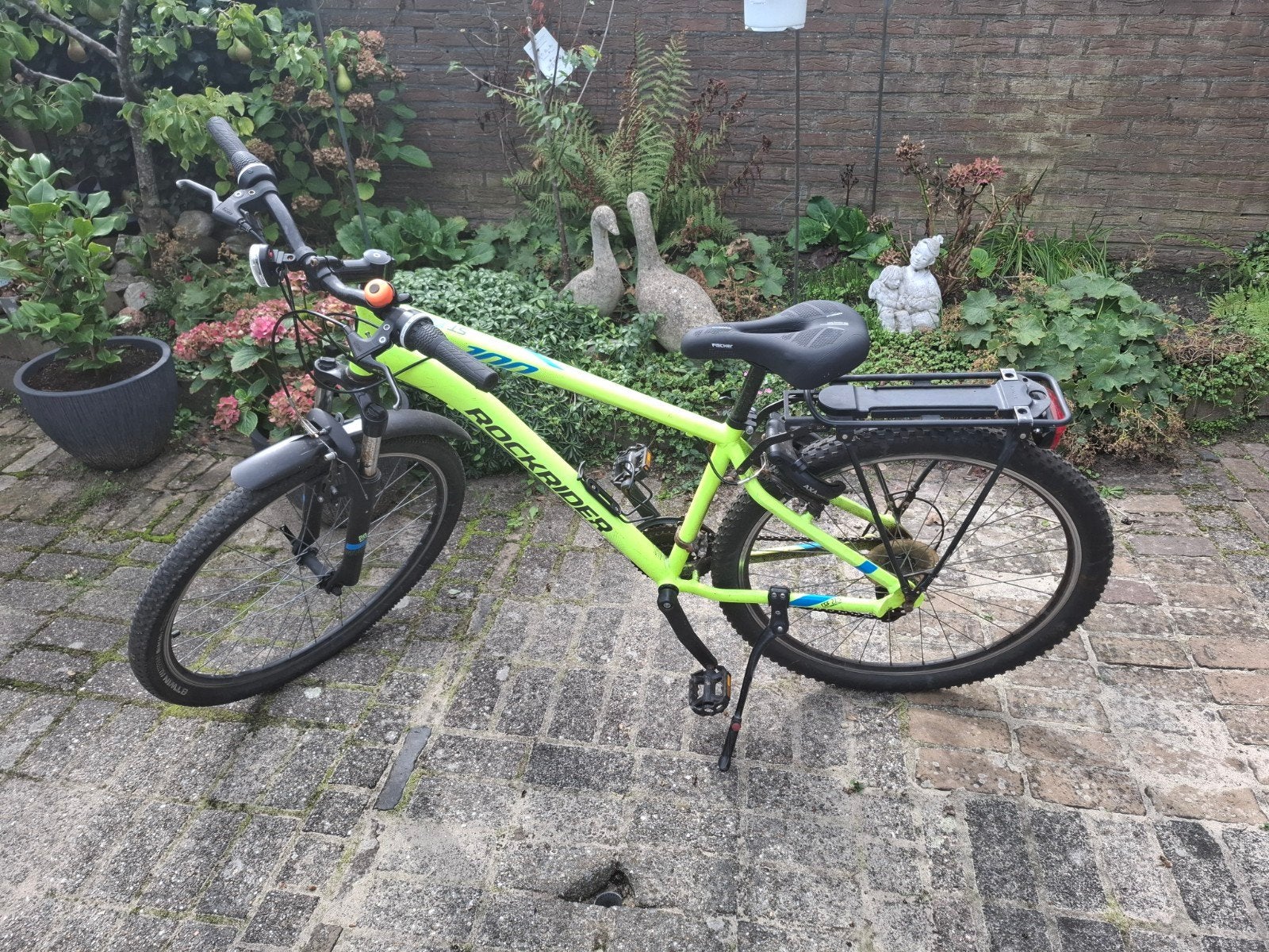 Rockrider ST100 Mountainbike kinderfiets, Gebruikt, Vering, Overige maten, Meer dan 20 versnellingen