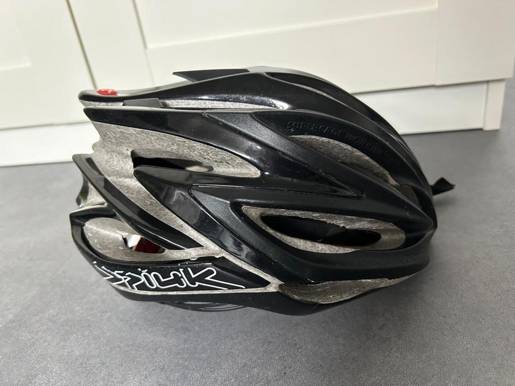 Mooie Spiuj Dharma fietshelm maat M/L 53-61 mm, Fietsen en Brommers, Fietsaccessoires | Fietshelmen, Ophalen of Verzenden, Gebruikt