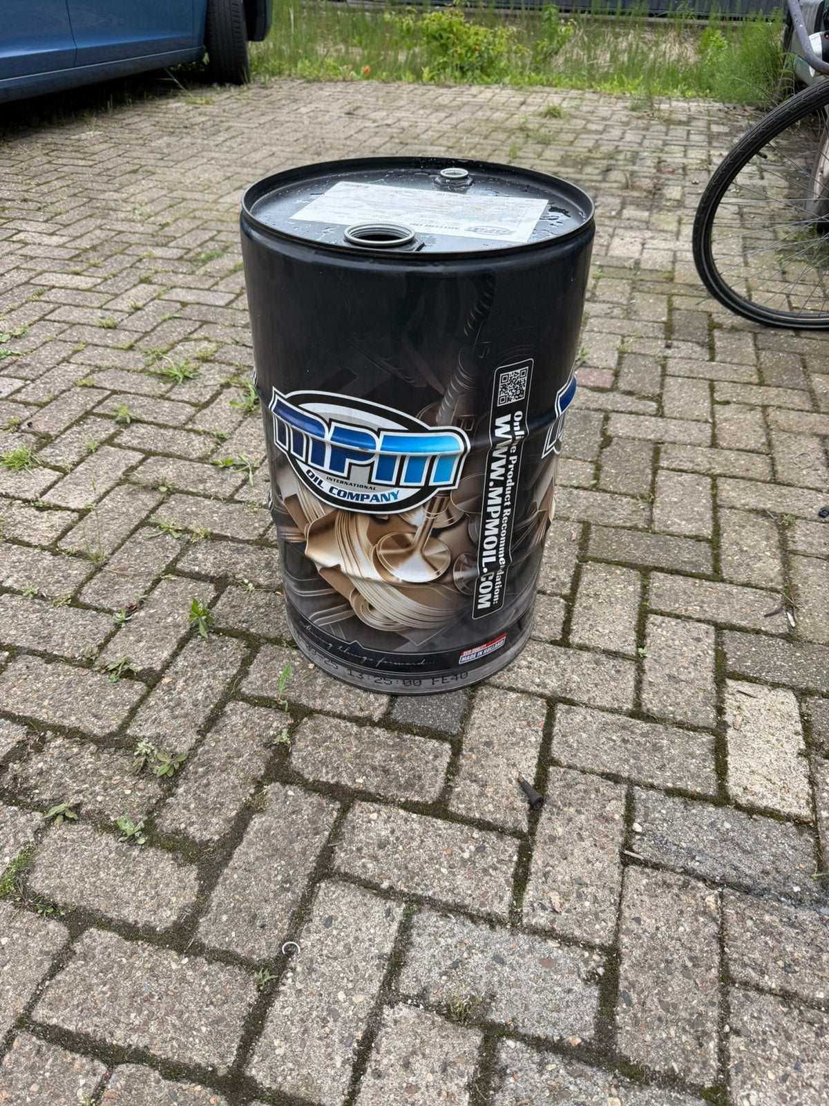 Olievaten 60L, Ophalen of Verzenden, Zo goed als nieuw