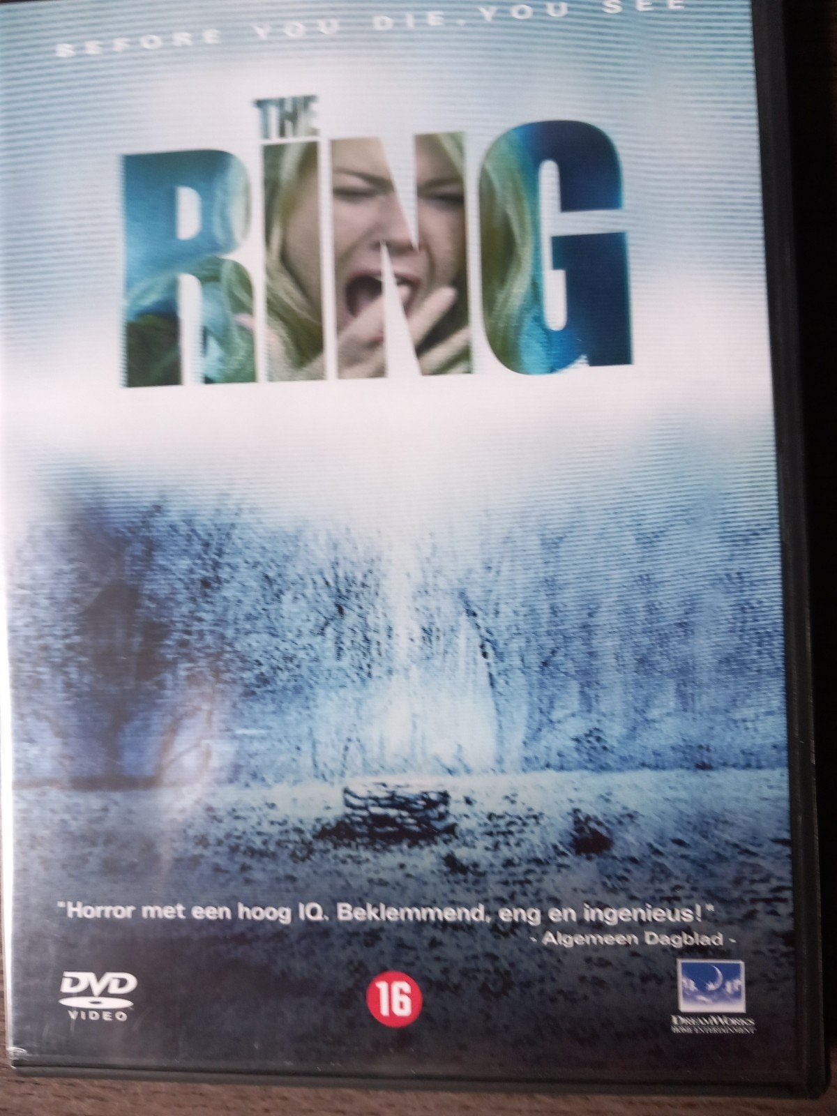 The Ring DVD - Horrorfilm met Naomi Watts, Cd's en Dvd's, Psychologisch, Vanaf 16 jaar, Breedbeeld, Ophalen of Verzenden
