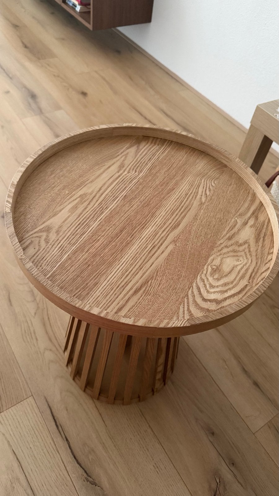 Japandi bijzettafel Xenos - GLOEDNIEUW!, 45 tot 60 cm, Minder dan 55 cm, Rond, Nieuw