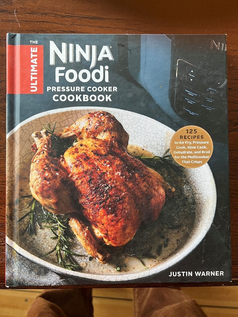 The Ultimate Ninja Foodi Cookbook 125 Recipes to Air Fry, Ophalen of Verzenden, Zo goed als nieuw, Hoofdgerechten, Europa