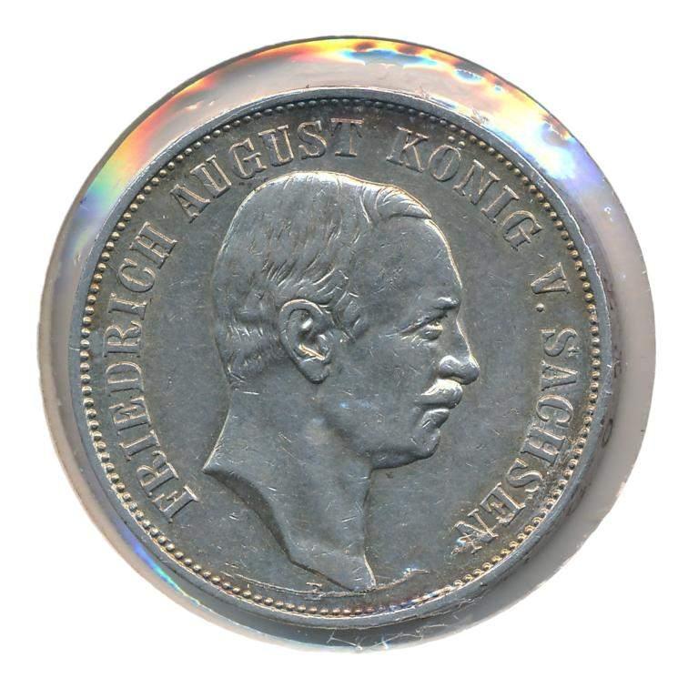 Duitse Rijk 5 Mark 1907-E, Postzegels en Munten, Munten | Europa | Niet-Euromunten, Ophalen of Verzenden, Duitsland, Losse munt