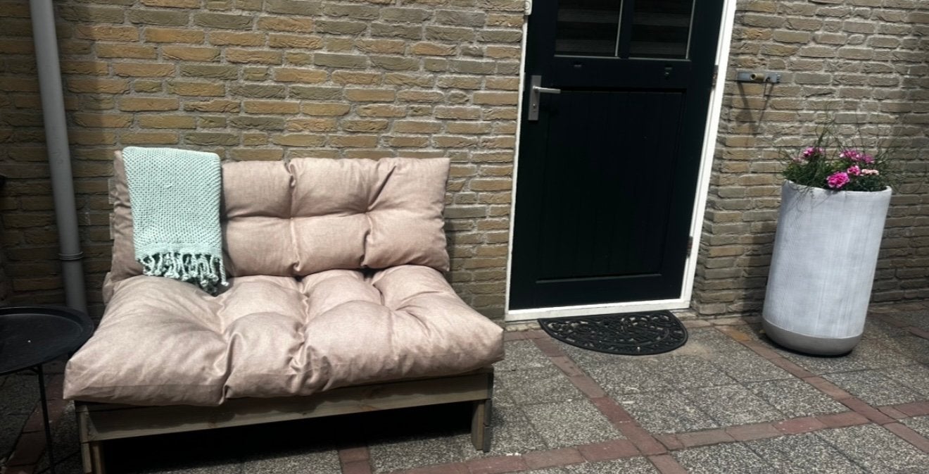 Tuin bankje, Ophalen, Zo goed als nieuw, Hout