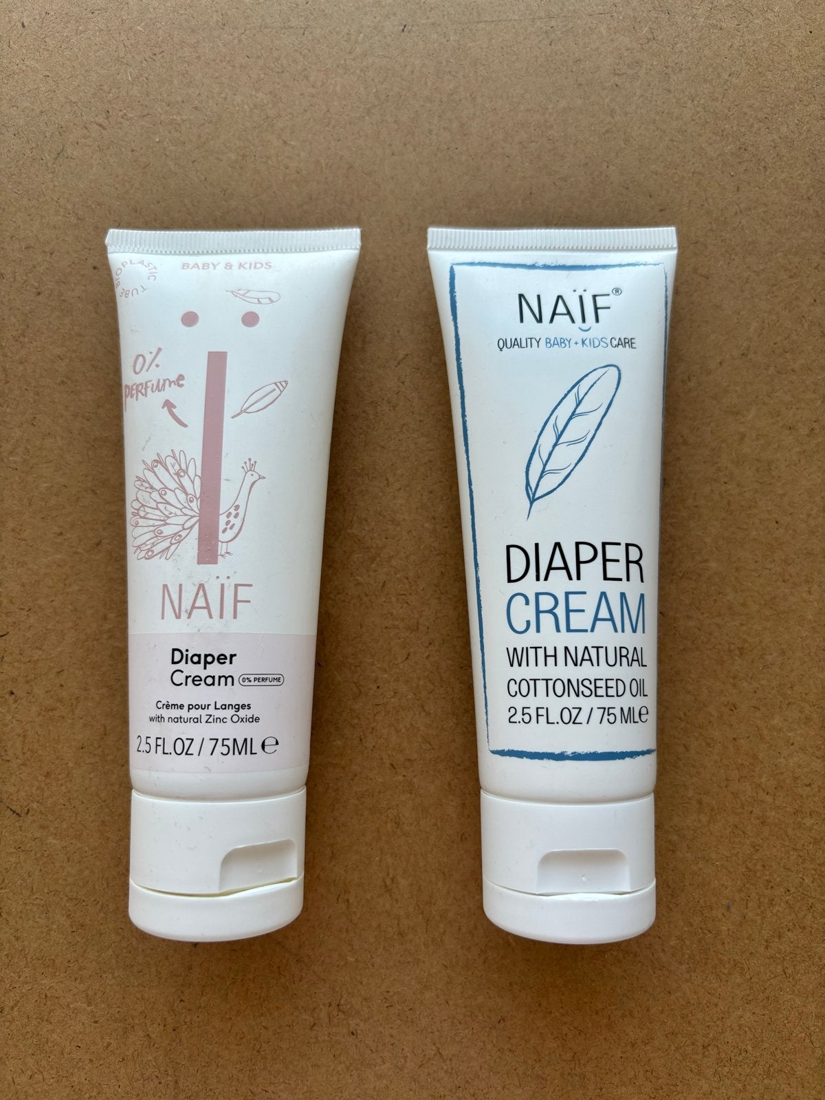 Naïf | 2 nieuwe tubes Diaper Cream, Ophalen of Verzenden, Nieuw, Overige typen, Overige merken