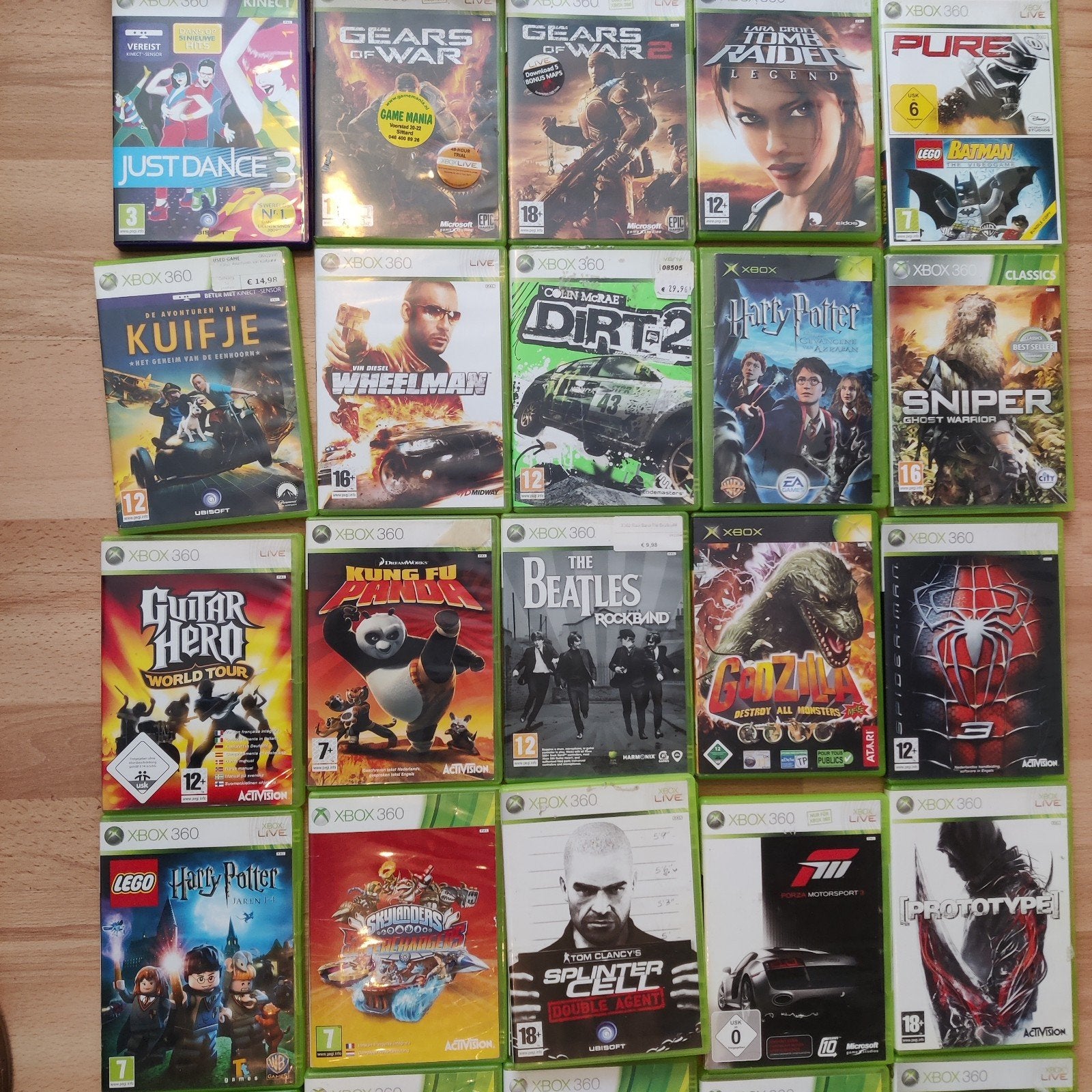 Enorme partij xbox 360 games, Spelcomputers en Games, Gebruikt, Overige genres, Ophalen of Verzenden, Eén computer