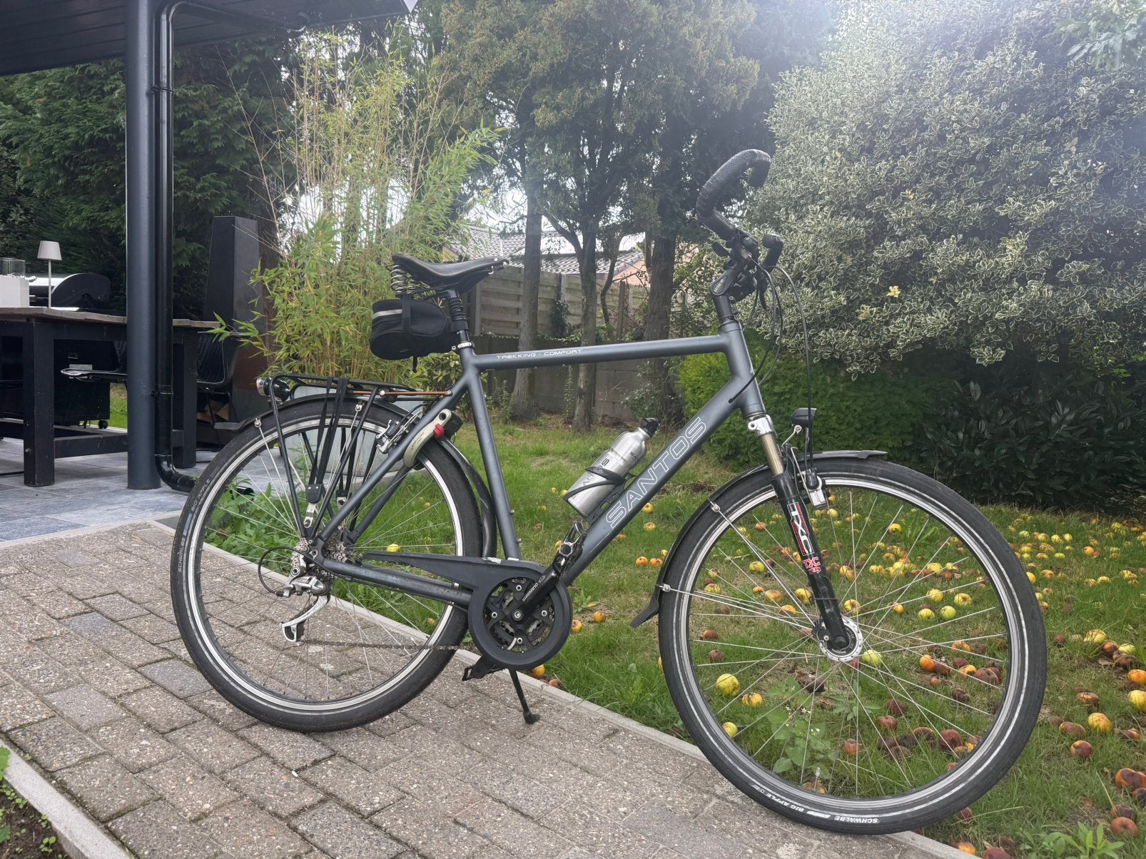 Santos Trekking Comfort maat XL, Fietsen en Brommers, Overige merken, Gebruikt, Velgrem, Versnellingen