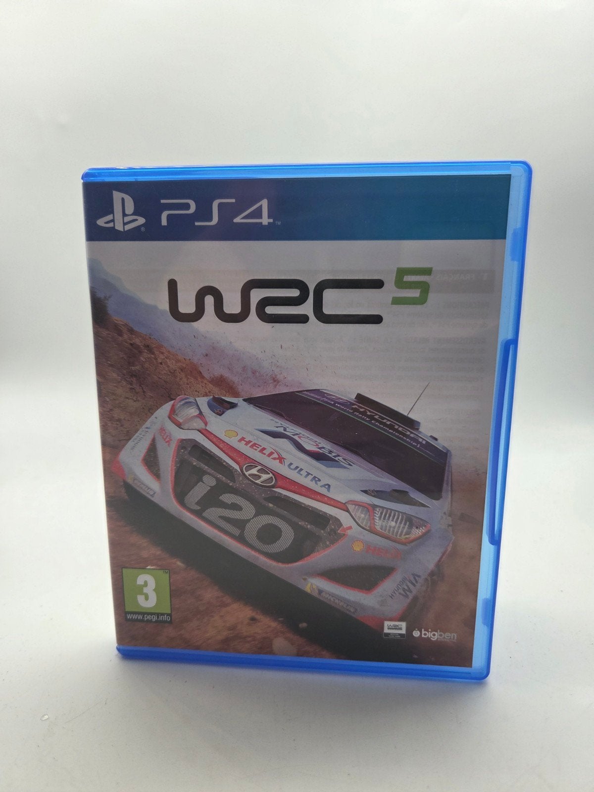 WRC 5 FIA World Rally Championship PS4 Game, Online, 1 speler, Racen en Vliegen, Lesquin, Frankrijk