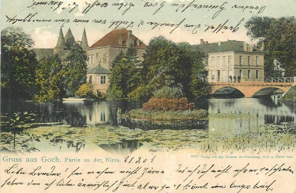 381-299-009 Goch Gruss aus, Verzenden, Voor 1920, Duitsland